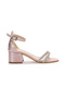 Sarer Vakko Stoned Girl's 3 cm Heeled Sandals Evening Dress Shoes - 3