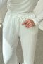 Bürümcük Pocketed Trousers 2392 - White - 2