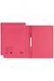 A4 cardboard file with rail, 250 sheets, red