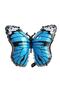 Blue Butterfly 1 Year Old Balloon Set Star Balloon Foil Set Butterfly Concept Birthday Set Age Balloon Set - 2