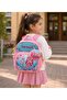 Leather Printed Mermaid Themed Nursery and Preschool Kindergarten Backpack Children's Bag with Wallet Gift