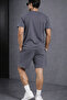 Men's Oversize Printed Shorts Set 100% Cotton Comfortable Fit Casual Style - 3