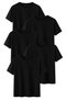 Women's 5-Pack Cotton Basic T-Shirt Short Sleeve Comfortable Fit Crew Neck