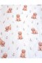 Jr Bunnies Dog Patterned Muslin Baby Blanket 100X100 cm 100% Cotton Multi-Purpose Blanket - 3