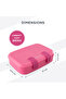 Smart Serve Bento Lunch Box 847ml, Berry Blush - 9
