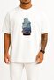 Oversized No One but You Can Save You Chest Design Unisex T-Shirt