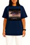 Oversized November 10Th Ataturk Chest Design Unisex T-Shirt - 2