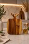 Acacia Presentation Serving Plate Cutting Board Plate 30*20cm