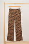 Comfortable Fit High Waist Wide-Leg Viscose Mix Women's Trousers - 6