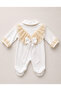 Lace booties baby girl romper - 3