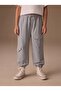 Girl's 3-Pocket Tencel Silky Fabric Pants Gray