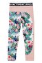 Modern Romance Flower Patterned Girl's Sports Leggings - 6