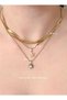 Special Gift for Mother's Day Steel Italian Chain Necklace-Gift Boxed