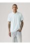 Levis Men's Polo Collar Blue T-Shirt - 005Fm-0005 - 2
