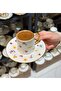 طقم من 6 فناجين قهوة بلوسوم إليجانس - 3
