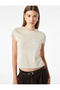 Slim Fit Cotton Short Sleeve Crew Neck Striped T-Shirt - 2