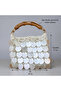 Knitted Sequin Mini Handbag - 4