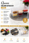 Queen Storage Box Set 7 Pieces – 6 Vacuum Storage Boxes |   Breakfast&Picnic&Jewelry&Bathroom Organizer - 2