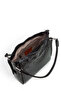 Black Crocodile Leather/patent Leather Women's Shoulder Bag Blm 052-1 - 4