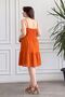 Embroidered Sequin Detailed Rope Strap Dress - 5