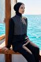 6300A Closed Black Hijab Swimsuit - 3
