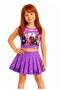 Manifest Mor Skirt Blouse Bottom Top 2-Piece Set Shorts Skirt Set Manifest Mina Wig - Face Stone Set - Manifest Heeled Shoes Party Concert Birthday Beach Wear - 4