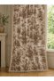 French Country Patterned Background Curtain with Cornice, 3-Edge Tassels, Vintage Country Curtain (Width X Length) - with Laces as a Gift