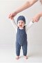 Adjustable Strap Thessaloniki Knitted Hat Knitwear Jumpsuit Salopet Baby - 2
