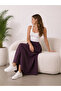 Comfortable fit, elastic waist and Pocketed! A stylish and practical long skirt that matches daily outfits. - 3