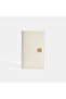 Women's White Leather Wallet - 2