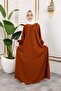 Reglan Sleeve Gathered Children's Dress - Tile - 4004 - 7