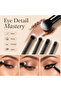 30Pcs Professional Makeup Brush Set, Black Glitter Handles, for Full Face & Eye Cosmetics - 7