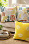 Double Sided Printed Autumn Patterned 4-Piece Combination Suede Throw Pillow Case - 4