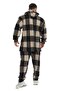 Hooded Overshirt Wide Cut Hooded Towel Shirt 5046 - 7