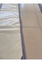 Cream Colored Balcony Tarpaulin - 650 Gr Pvc Polyester - Balcony Iron Tarpaulin with Eyelets and Column Reinforcement - 8