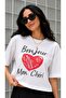 تيشيرت BONJOUR مكشوف البطن - 2