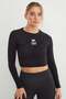 Teddy Bear Embroidered Crop Bodysuit