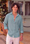 Men's Oversize 100% Cotton Premium Quality Muslin Woven Shirt - 3