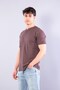 2122 Hakim Yaka Modern Fit 100% Cotton Basic T-Shirt - 2