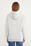 3 Thread Teddy Bear Embroidered Pocket Hooded Oversize Sweatshirt - 6