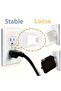 12pcs socket stabilizer: fix loose plugs, made of flame-retardant PC material, to prevent power o... - 2