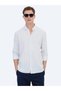 Blue Striped Regular Fit Long Woven Casual 100% Cotton Shirt
