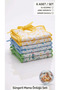 Baby Boy Drool Bib with Sleeves, 6-Piece Scarf Set Waterproof - 3