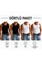 Men's Halter Collar Ribbed Fabric Slimfit Lycra Undershirt for Sports and Daily Use 2-Piece Advantage Pack Blackwhite - 5