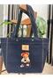Denim Story Tote Bag - 3