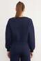 3 Thread Teddy Bear Embroidered Crew Neck Sweatshirt - 6