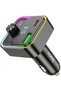 Modulator FM Bluetooth E81, 1 x USB-A - 1 x USB-C - 2