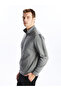Trendlucky Men's Sweatshirt with a High Collar with a Difference