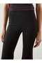 Two Mt Shop Quality Lcw Vision Brown Interlock Plain Super Skinny & Extra Narrow Women's Sweatpants - 3
