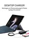 شاحن كمبيوتر محمول 65 وات بدون سلك طاقة، محول 65 وات متوافق مع أجهزة Microsoft Surface Pro 9/8/X/7/6/5/4/3، - 7